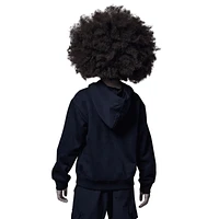 Jordan Boys Jordan HBR Fleece Pullover Hoodie - Boys' Preschool Black/White Size 4