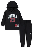 Jordan Boys Jersey Pack Pullover Set - Boys' Infant Black/Gym Red