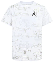 Jordan Boys Jumpman Clear Lane Short Sleeve T-Shirt - Boys' Grade School White