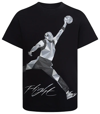 Jordan Boys Jumpman HBR Heirloom T-Shirt - Boys' Grade School Grey/Black