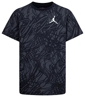 Jordan Boys Net Flight AOP Short Sleeve T-Shirt