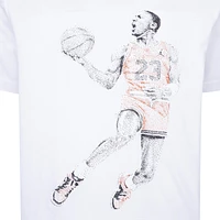 Jordan Boys Jumpman Jersey T-Shirt - Boys' Grade School White