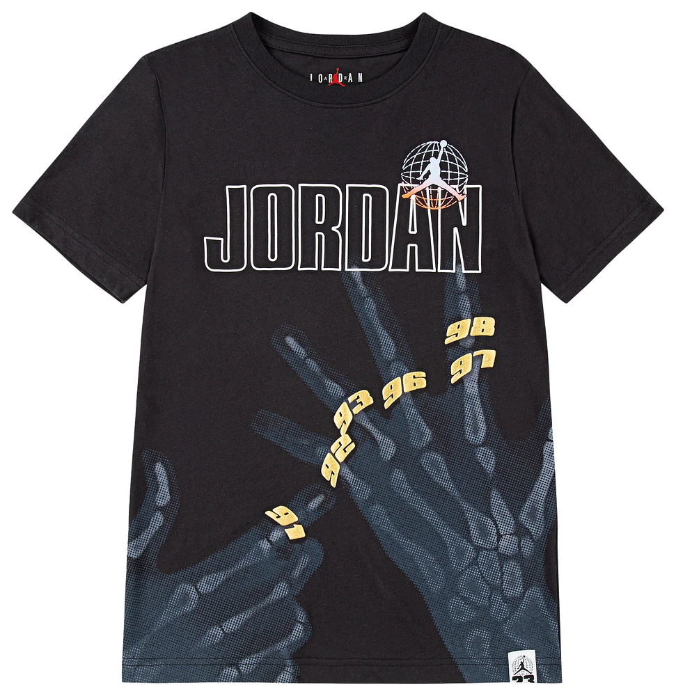 Jordan Boys Roadtrip Xray Short Sleeve T-Shirt - Boys' Grade School Black