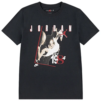 Jordan Boys Retro 1984 Short Sleeve T-Shirt - Boys' Grade School Off Noir/Off Noir