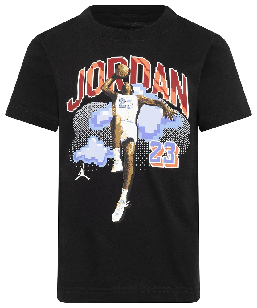 Jordan Boys Air Digi T-Shirt - Boys' Preschool Red/Black