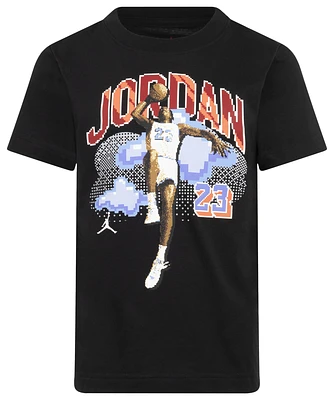 Jordan Boys Air Digi T-Shirt - Boys' Preschool Red/Black