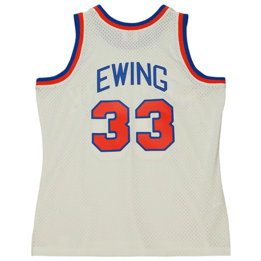 Mitchell and Ness NBA Cream Swingman Jersey Off-White