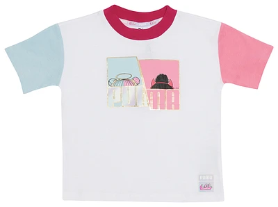 PUMA Girls LOL S&S Colorblock T-Shirt