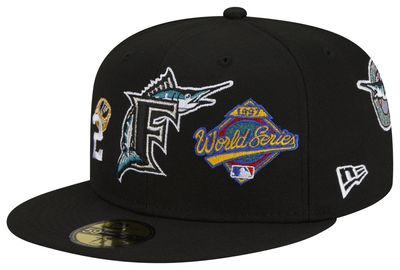 New Era Marlins 59Fifty Count The Ring Fit - Men's