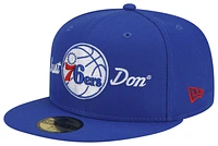 New Era Mens New Era 76ers 59Fifty x Just Don Fitted Cap - Mens Blue/White Size 7