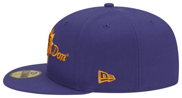 New Era Men's New Era Purple Phoenix Suns Side Arch Jumbo 59FIFTY Fitted  Hat