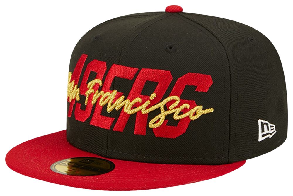 New Era 49ers Draft 5950 Fitted Hat