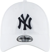 New Era Mens New Era Yankees 9Twenty Core Classic Replica Cap - Mens White/Navy Size One Size