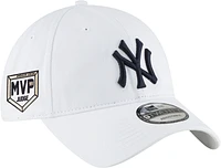 New Era Mens New Era Yankees 9Twenty Core Classic Replica Cap - Mens White/Navy Size One Size