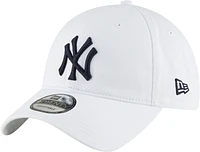 New Era Mens New Era Yankees 9Twenty Core Classic Replica Cap - Mens White/Navy Size One Size