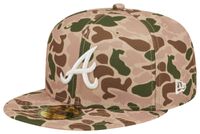 New Era Braves 59Fifty MLB Duck Camo Fit - Men's