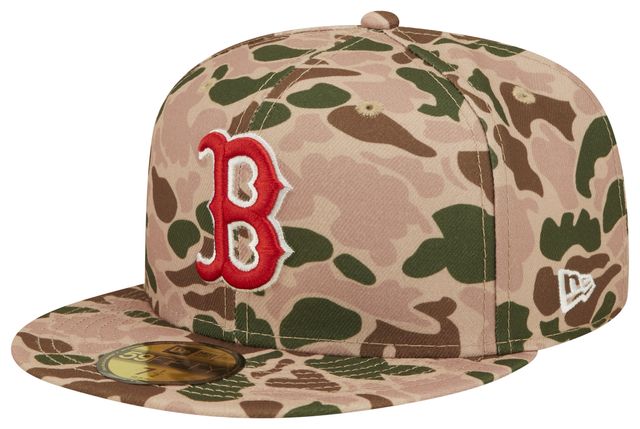 Men's Atlanta Braves New Era Duck Camo 1995 World Series Flame Undervisor  59FIFTY - Fitted Hat
