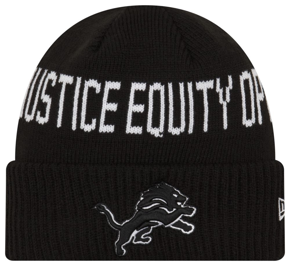 Detroit Lions New Era Knit Hat