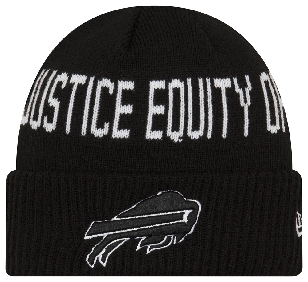 New Era Bills Social Justice Knit Beanie - Men's