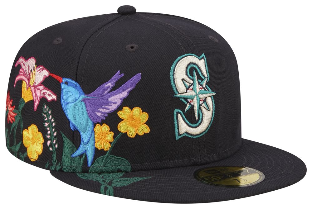 New Era Mariners 59Fifty Blooming Floral Fitted Caps