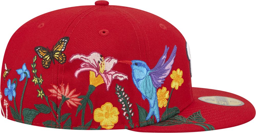 New Era Mens MLB Washington Nationals Blooming 59Fifty Fitted Hat