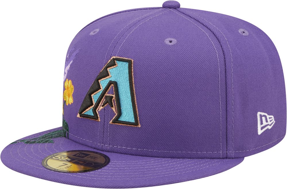 Arizona Diamondbacks MLB Blooming Purple 59FIFTY Fitted Cap