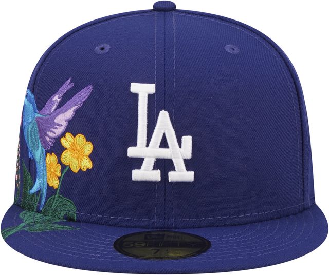 New Era Los Angeles Dodgers Blooming blue 59 fifty fitted cap hat