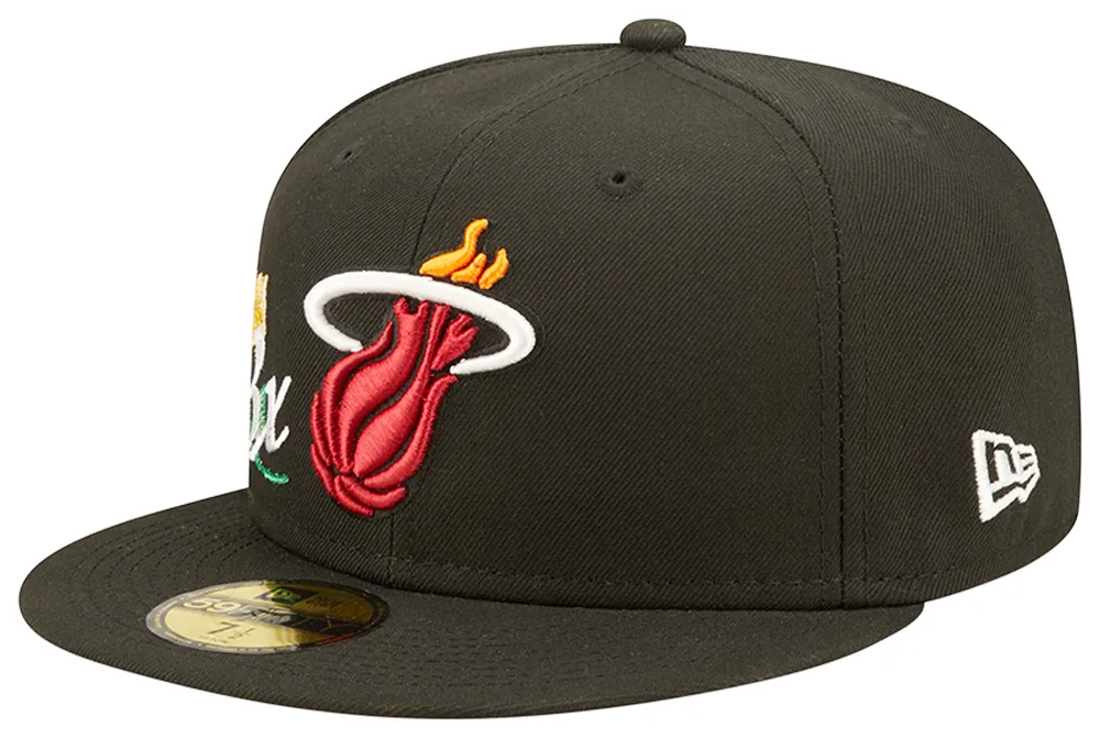 New Era Heat 59FIFTY NBA Crown Champs Cap - Men's