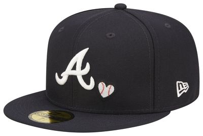 New Era Braves Team Heart 5950 - Men's