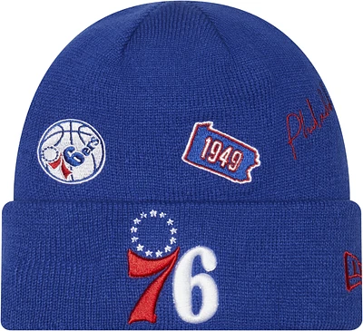 New Era 76ers HP City ID Cap - Men's