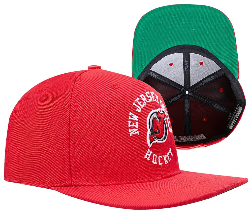 Pro Standard Mens Pro Standard Devils Hybrid Snapback Cap - Mens Black Size One Size