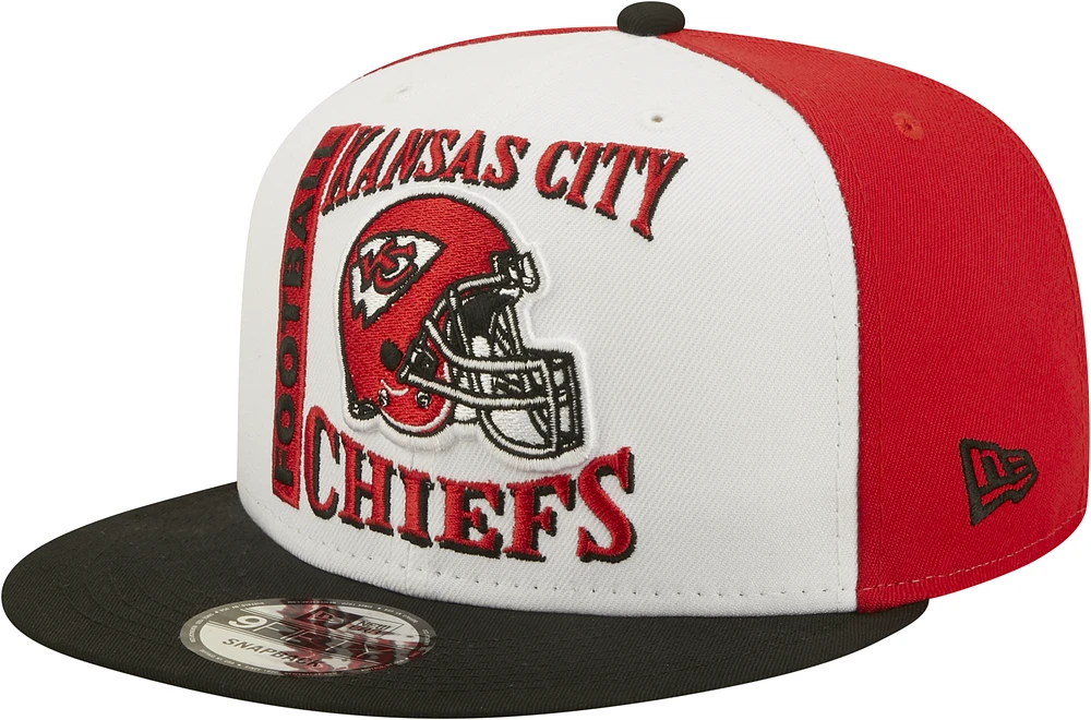 Kansas City Chiefs New Era Woodland Trucker 2.0 9FIFTY Snapback