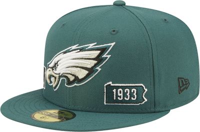 New Era Eagles City Identity Fitted Cap