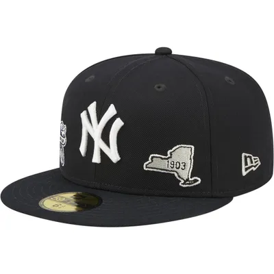 New Era New York Mets Women's Gray Botanic 9TWENTY Adjustable Hat