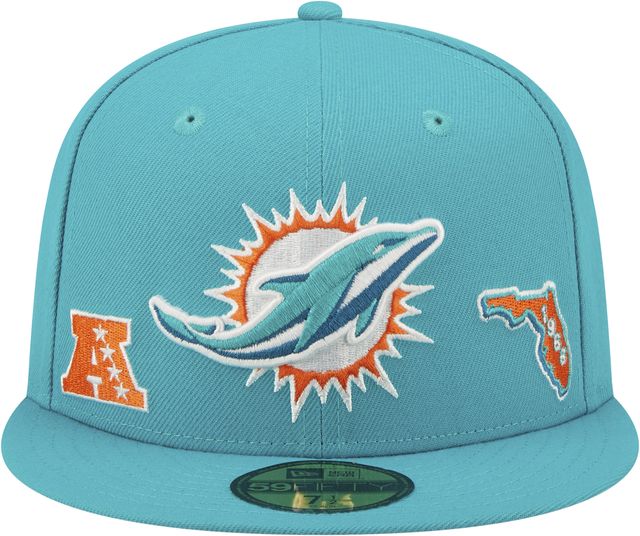 New Era Dolphins City Identity Fitted Cap