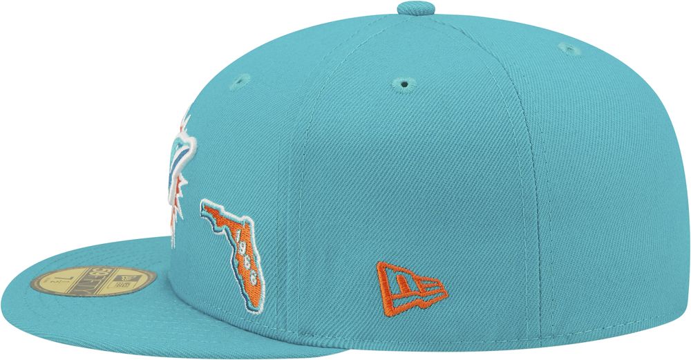 New Era Dolphins City Identity Fitted Cap