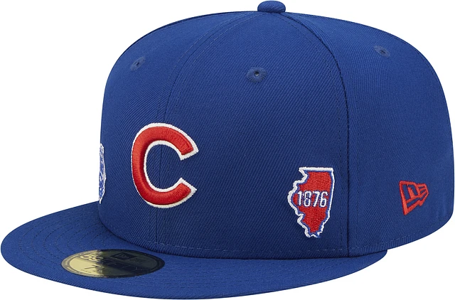 New Era Royal Chicago Cubs 2021 Father's Day 39THIRTY Flex Hat