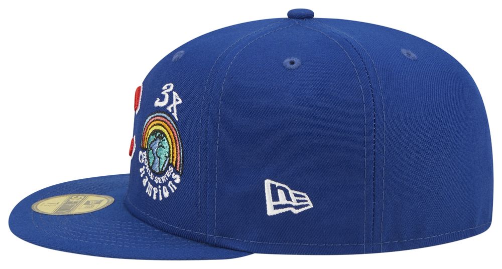Chicago Cubs GROOVY Royal Fitted Hat by New Era