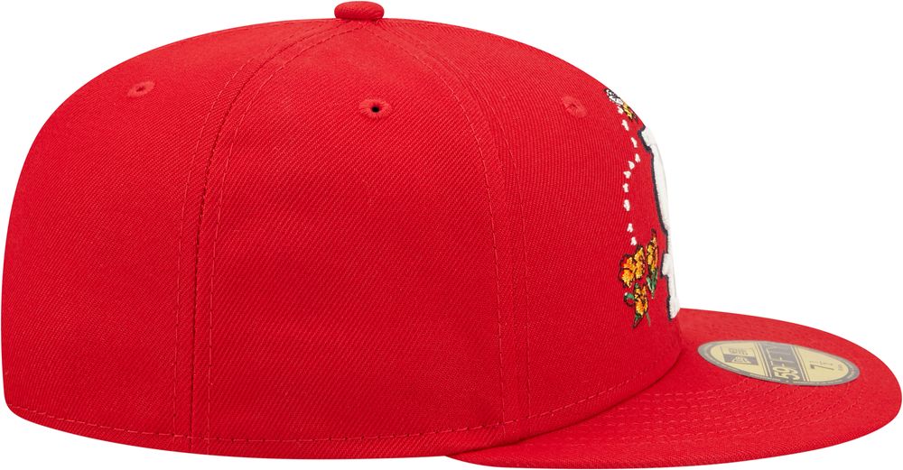 New Era 59FIFTY St. Louis Cardinals Watercolor Floral Fitted Hat Red