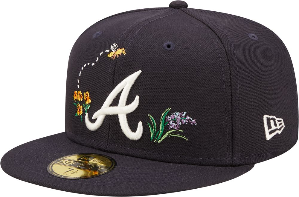 New Era 59FIFTY MLB Atlanta Braves Cloud Icon Fitted Hat 7 5/8 