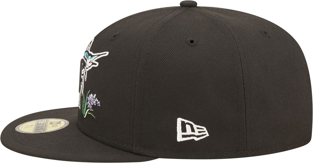 New Era Florida Marlins Watercolor Floral Hat