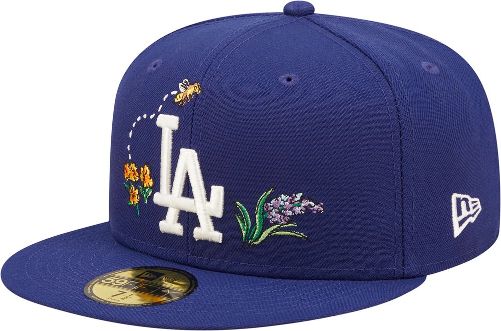 New Era Dodgers 5950 Watercolor Floral Fitted Hat