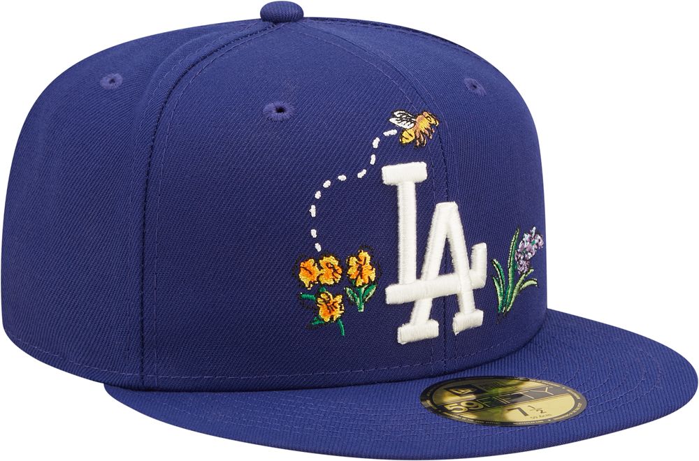 New Era Dodgers 5950 Watercolor Floral Fitted Hat