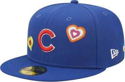 New Era Cubs 5950 Chain Heart Fitted Hat