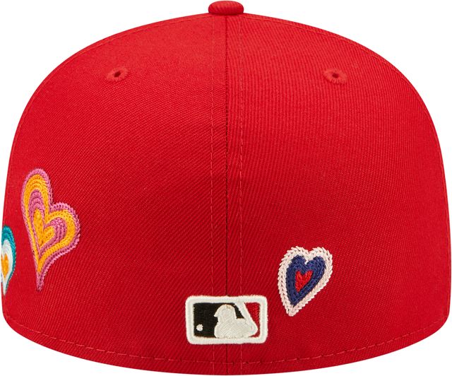 New Era Red Sox 5950 Chain Heart Fitted Hat