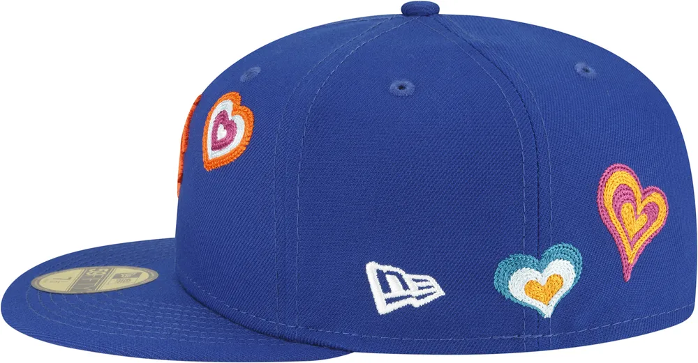 New Era Mets 5950 Chain Heart Fitted Hat