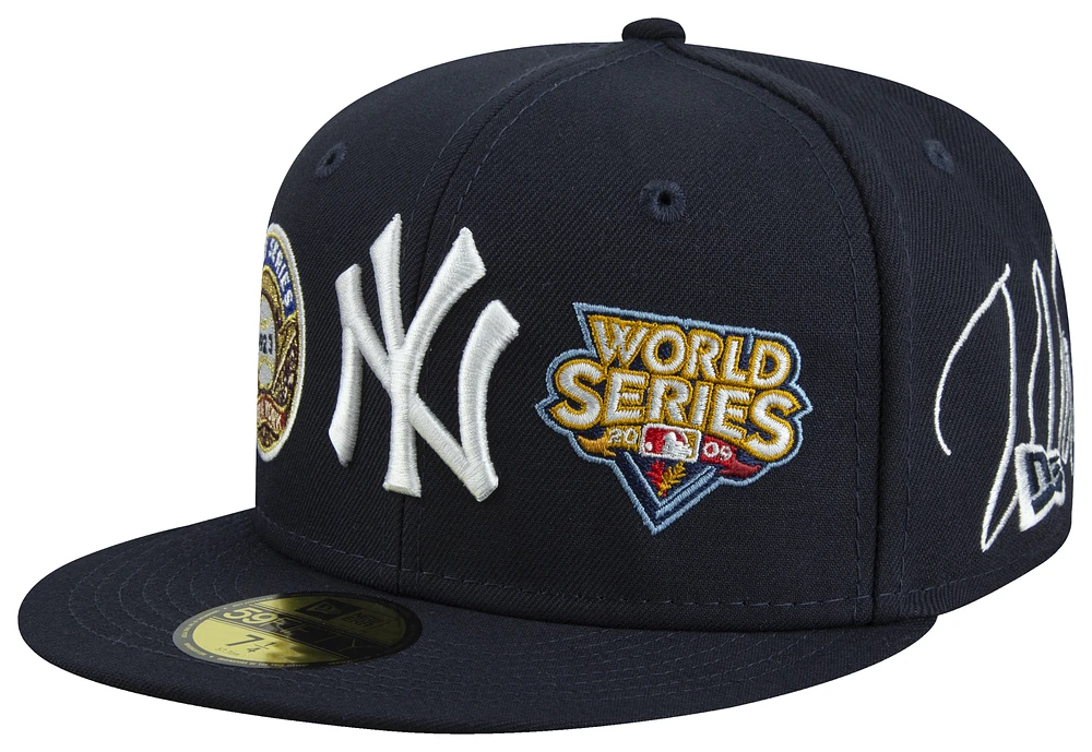 New York Yankees 1927 Logo History 59fifty Fitted Baseball Cap In Navy