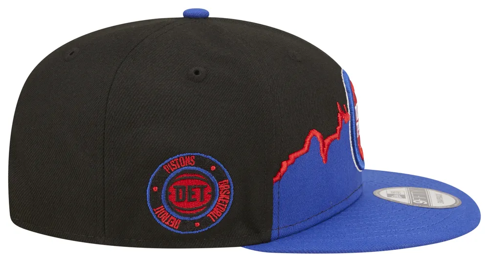 Detroit Pistons New Era Det Grey 9FIFTY Snapback Hat