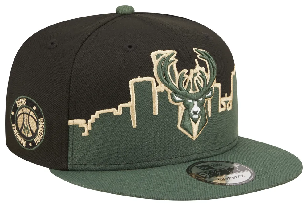 New Era Bucks 22 Tip Off Snapback