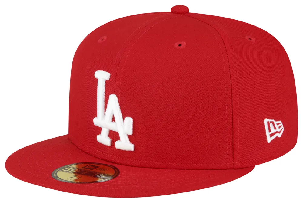 LA Dodgers 2020 World Series Side Patch New Era 59FIFTY Fitted Hat